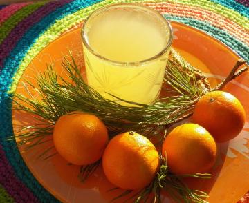 Mandarin-fir ​​dzēriens ar C vitamīnu Ziemassvētku jaunums 2020!