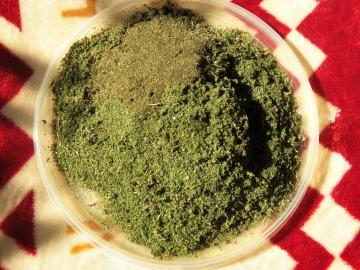 Kā veikt nātru pulvera garša aļģu Nori