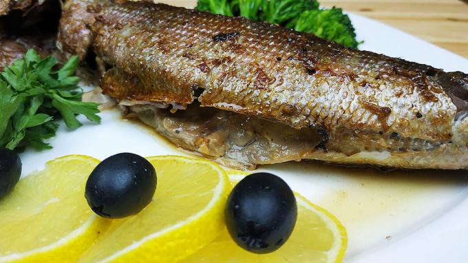 Krāsnī ceptas Krasnoglazkas zivis - garšīgas un maigas