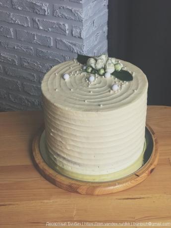 Iespēja izmantot krēmu kāzu torte