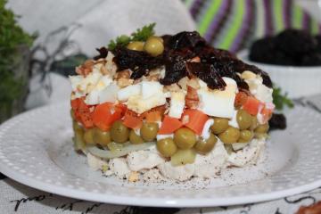 Salāti "Prāga": garšīgs kā restorānā