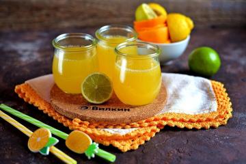 Mājas apelsīnu, laima un citronu limonāde