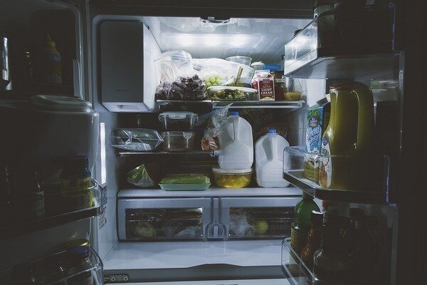 Ja ledusskapis ir stipri aizsērējis, ir lielāka iespēja aizmirst dažus pārtikas produktus. (Foto: Pixabay.com)