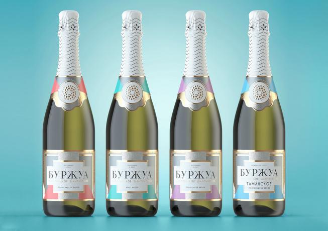 Champagne "Bourgeois" - ieņem otro vietu ranga Roskontrolya. 
