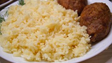 Rīsi Piedevas, recepte tik pat lētākais rīsu pagriezieni irdena